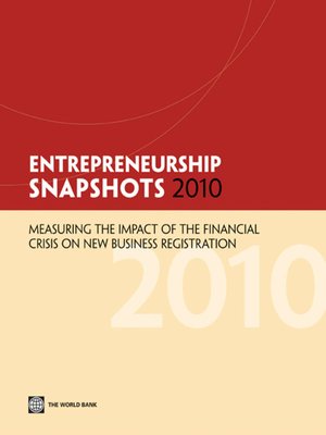 cover image of Entrepreneurship Snapshots 2010
